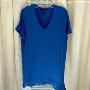 Adrianna Papell blue dress/beach cover up